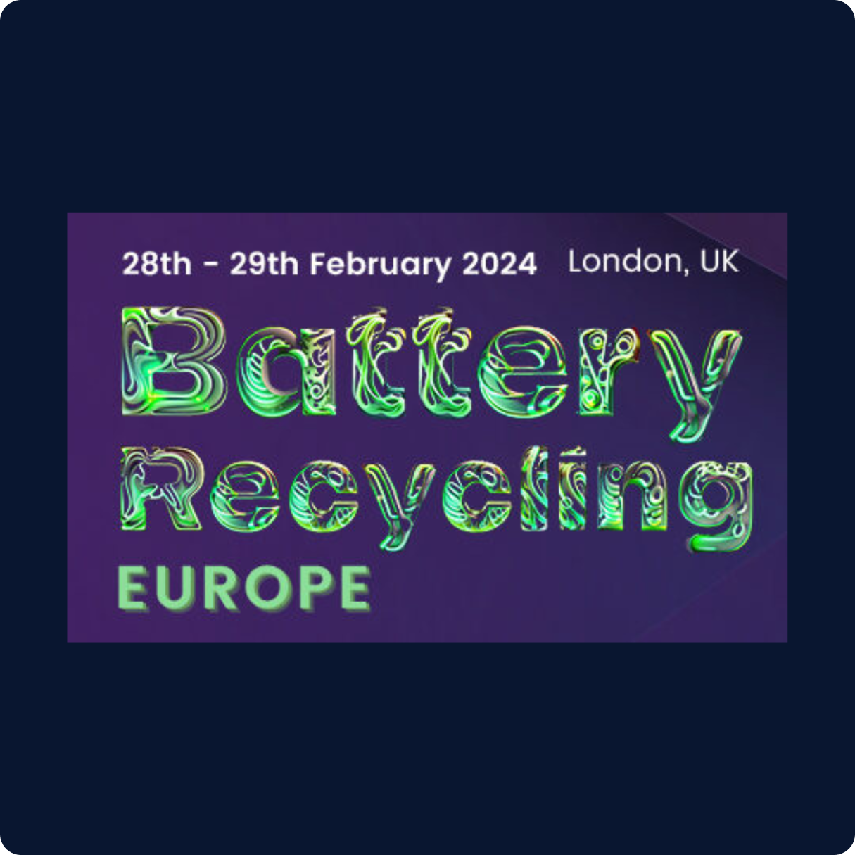 Battery Recycling Europe 1